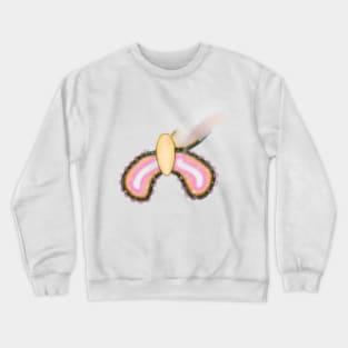 Cute Butterfly Drawing Crewneck Sweatshirt